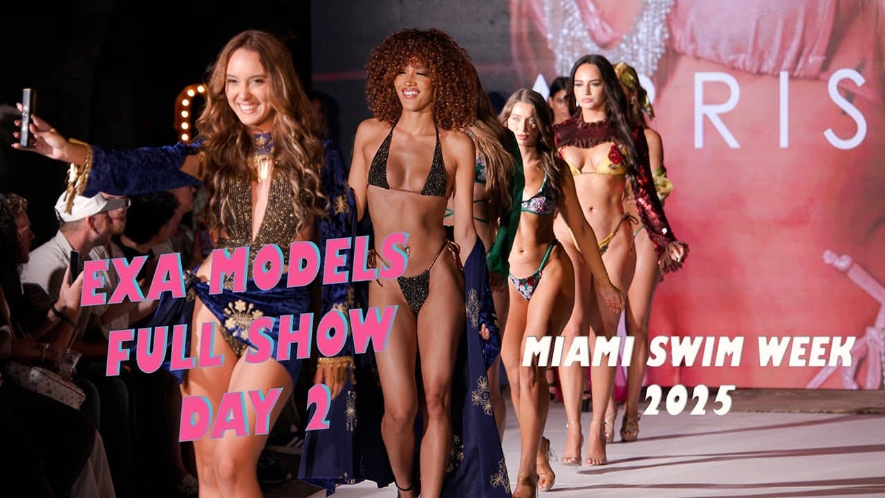 Exa Models Full Day 2 Show | Miami Swim Week 2025 [4K]